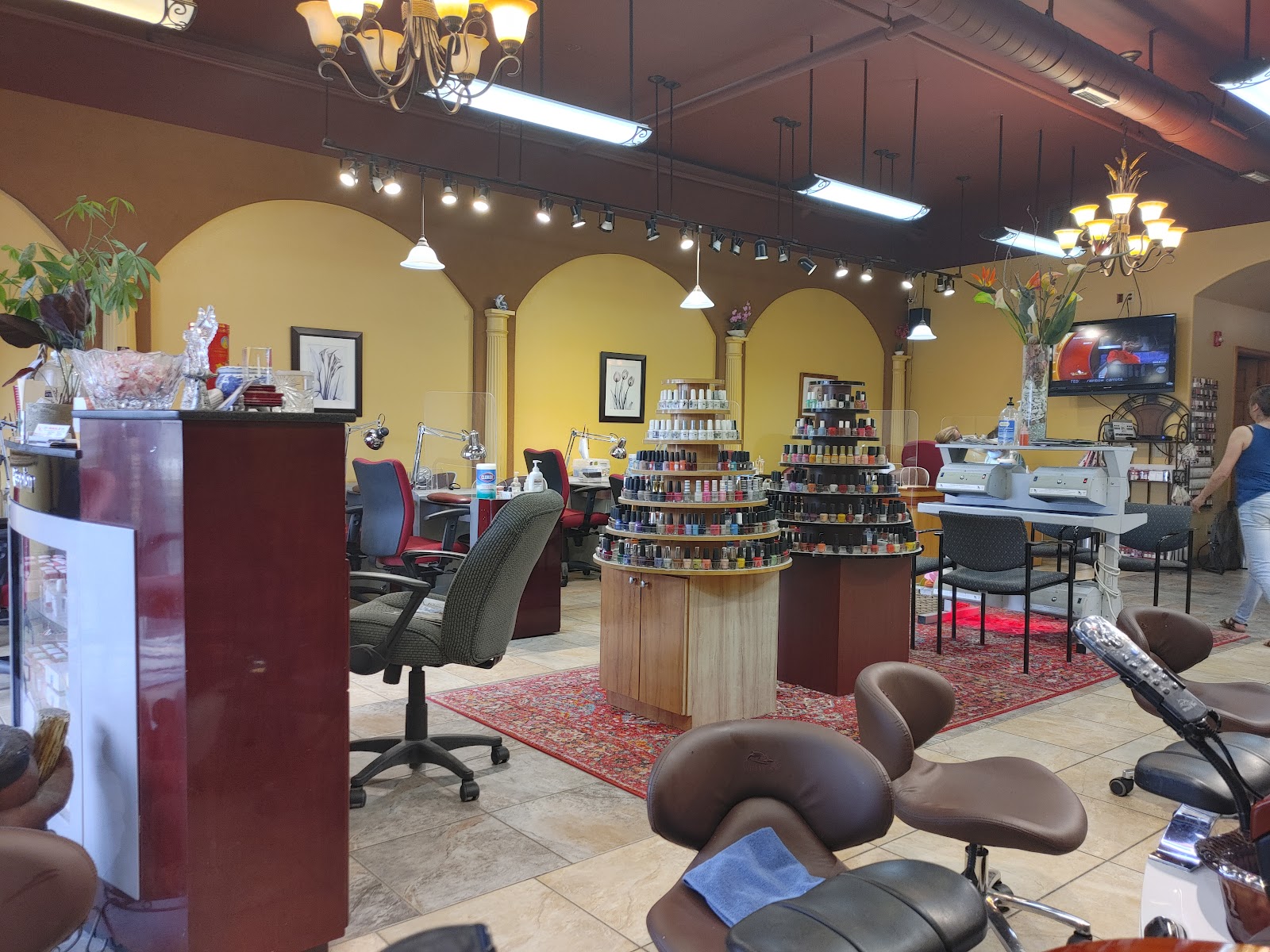 OP Nails & Spa nail work in Evergreen, Colorado